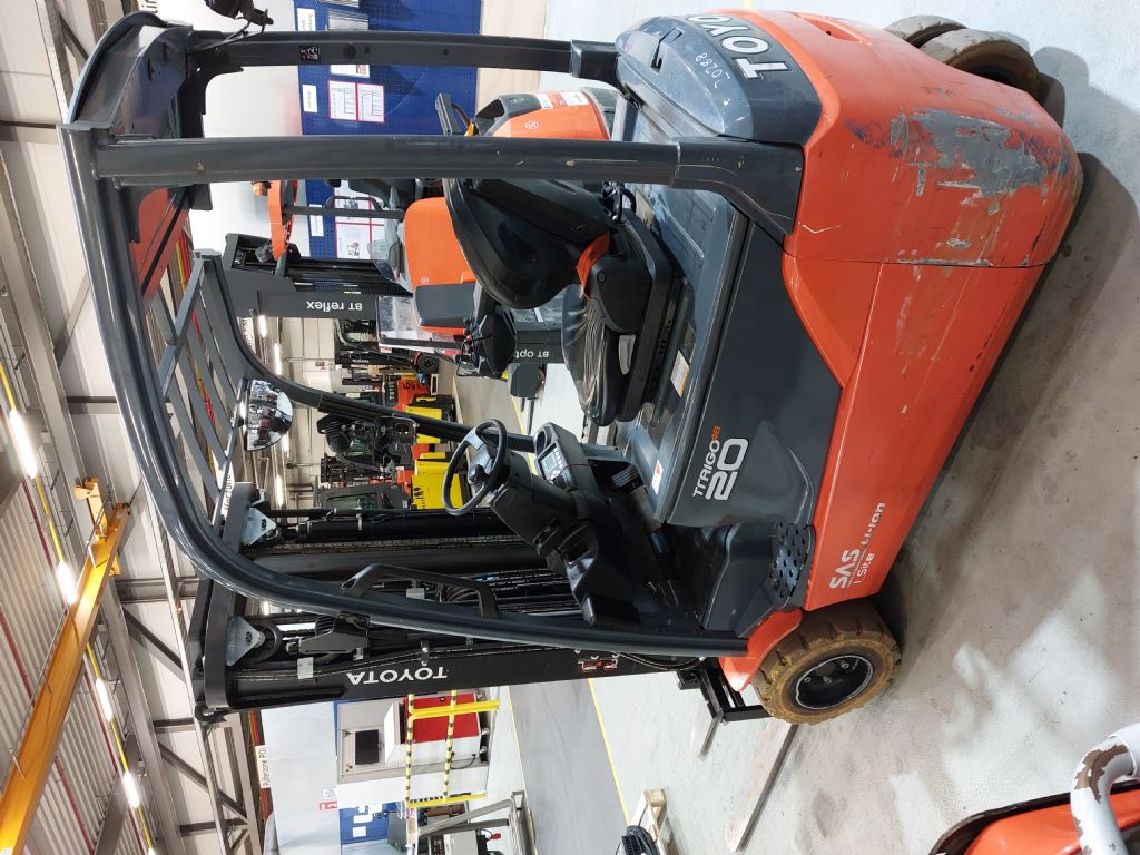 Toyota 8FBE20T Elektro 3 Rad-Stapler www.heinbockel-gabelstapler.de