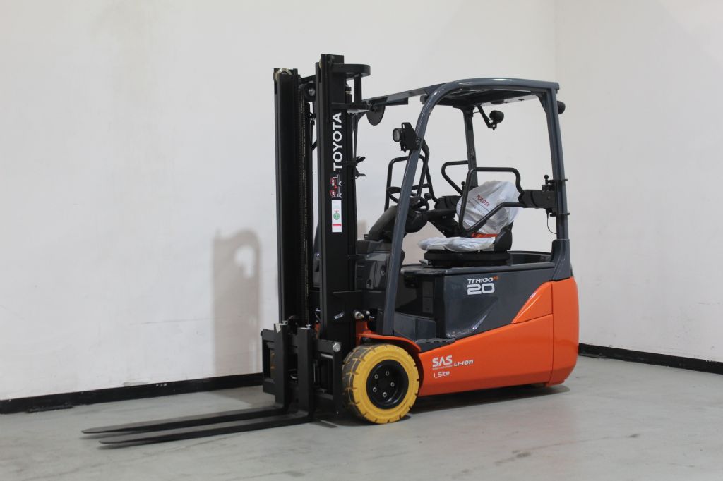 Toyota 8FBE20T Elektro 3 Rad-Stapler loeffler-gabelstapler.de