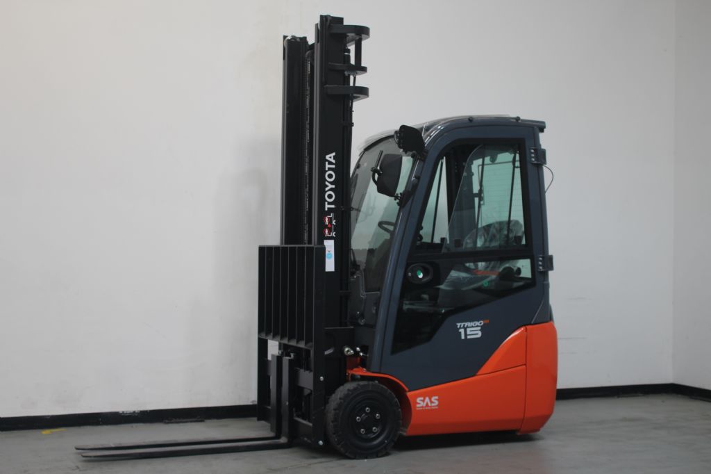 Toyota 8FBE15T Elektro 3 Rad-Stapler www.heinbockel-gabelstapler.de