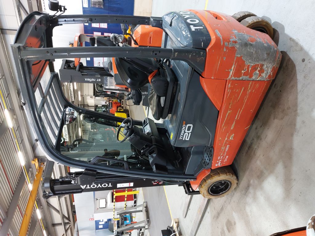 Toyota 8FBE20T Elektro 3 Rad-Stapler www.heinbockel-gabelstapler.de