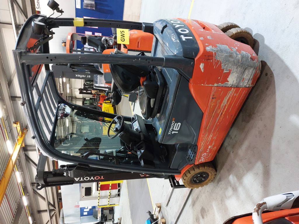 Toyota 8FBE16T Elektro 3 Rad-Stapler www.heinbockel-gabelstapler.de