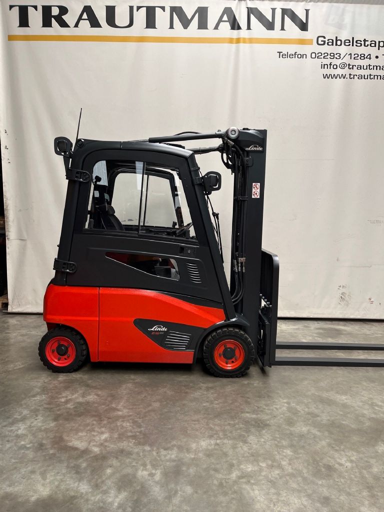 Linde E16P-02 Elektro 4 Rad-Stapler www.trautmann-gabelstapler.de