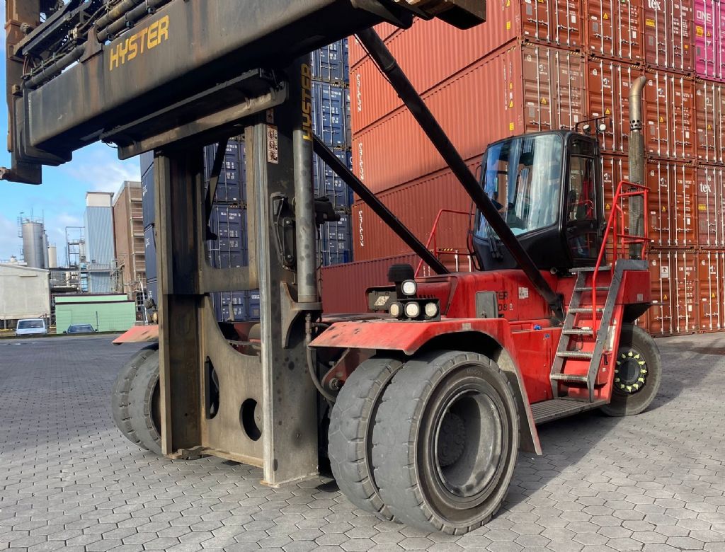 Hyster H10XM-ECD8 Leer Containerstapler www.universal-equipment.de