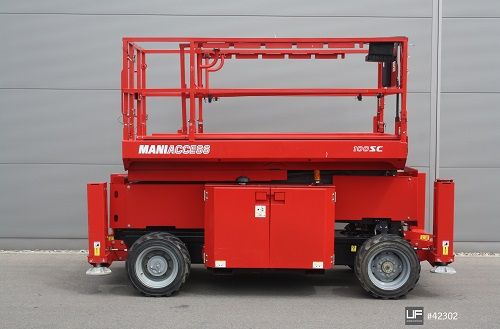 Manitou 100 SC Scherenarbeitsbühne uf-gabelstapler.de