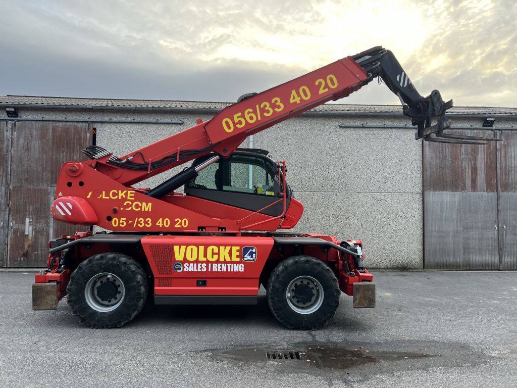 Manitou MRT 2150+ Telehandler rotating www.volcke.com