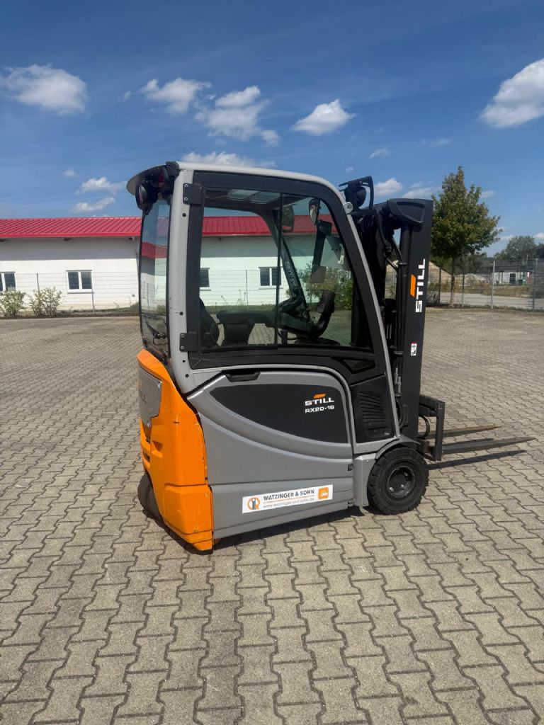 Still RX 20-16 Elektro 3 Rad-Stapler www.watzinger-gabelstapler.de Still RX 20-16 Elektro 3 Rad-Stapler www.watzinger-gabelstapler.de