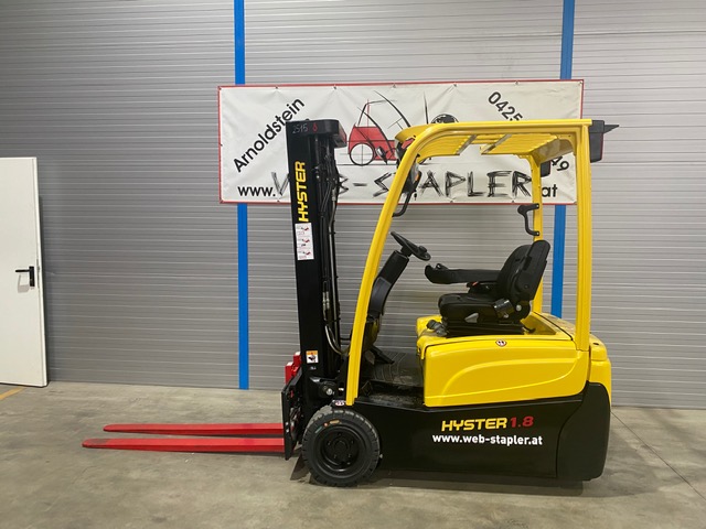 Hyster J1.8XNT MWB Elektro 3 Rad-Stapler www.sbstapler.ch