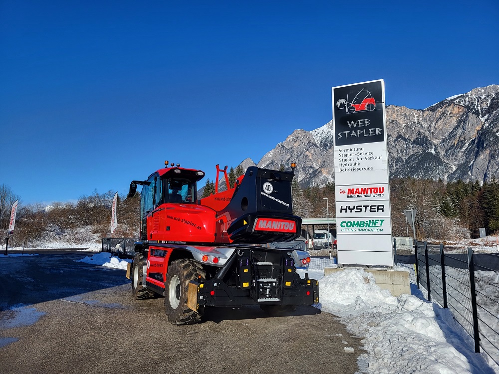 Manitou MRT 2260 360 160Y ST5 S1 Teleskopstapler drehbar www.sbstapler.ch