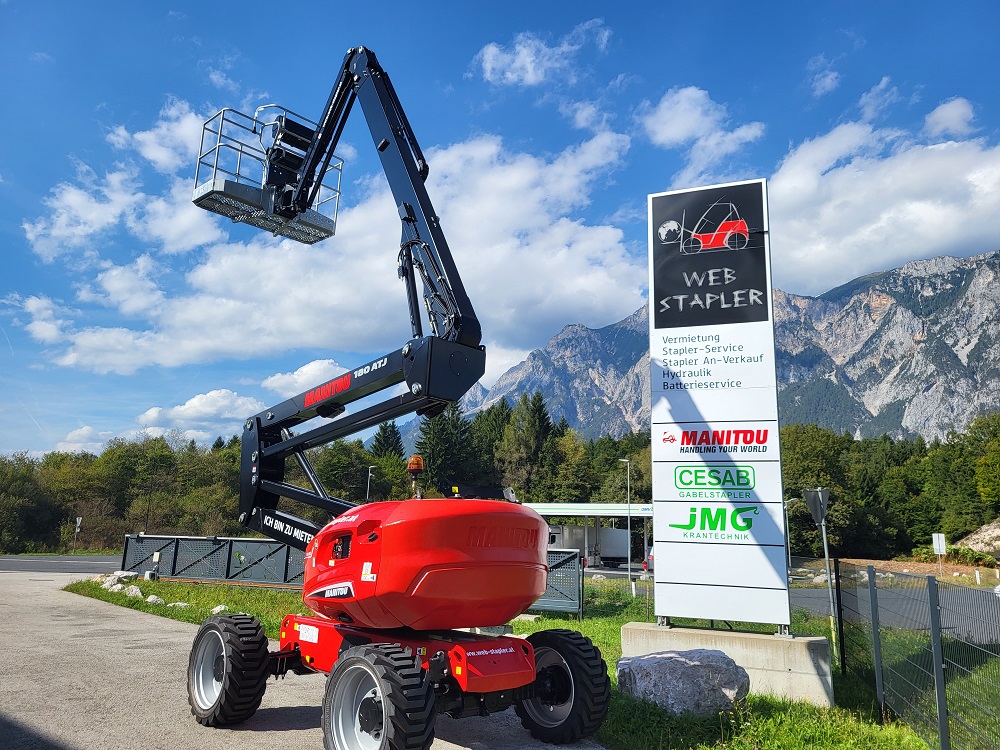 Manitou 180 ATJ RC 4RD ST5 S2 Gelenkteleskopbhne www.sbstapler.ch