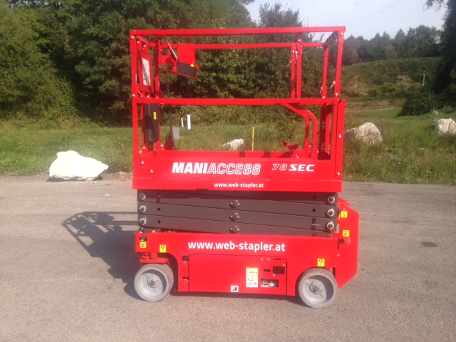 Manitou 78 SEC Scherenarbeitsbhne www.sbstapler.ch