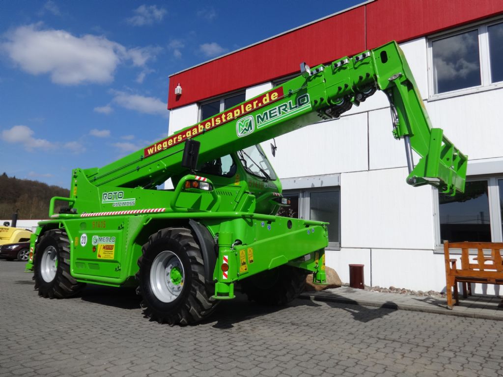 Merlo-Roto 45.21 MCSS Mietgerät - Verfügbarkeit nach Rücksprache-Teleskopstapler drehbar-www.wiegers-gabelstapler.de Merlo-Roto 45.21 MCSS Mietgerät - Verfügbarkeit nach Rücksprache-Teleskopstapler drehbar-www.wiegers-gabelstapler.de
