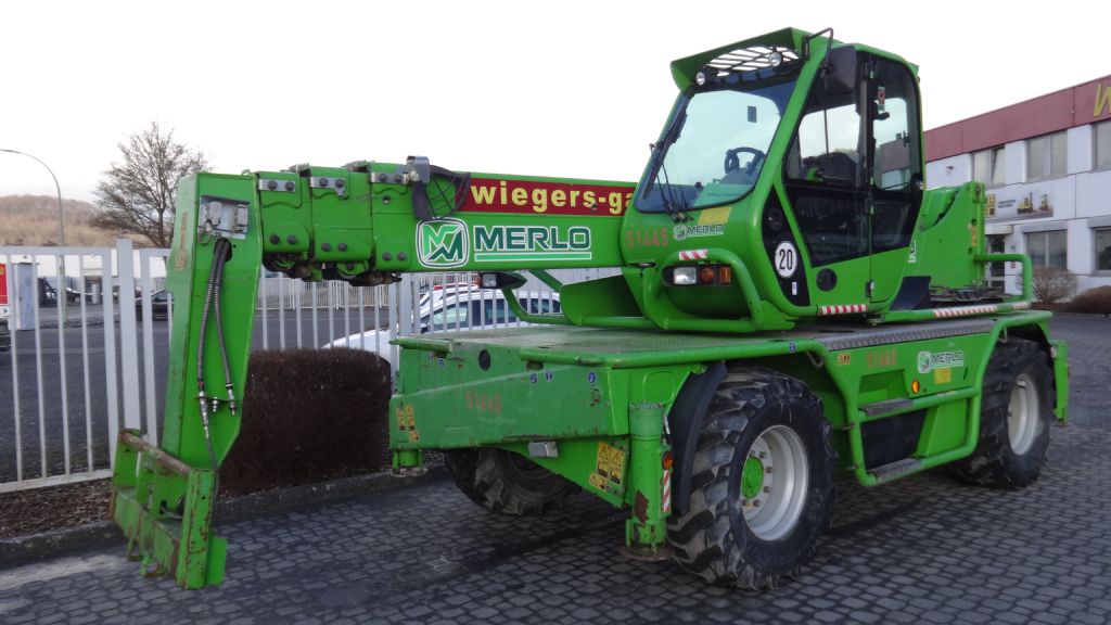Merlo-Roto 45.21 MCSS Mietgerät - Verfügbarkeit nach Rücksprache-Teleskopstapler drehbar-www.wiegers-gabelstapler.de Merlo-Roto 45.21 MCSS Mietgerät - Verfügbarkeit nach Rücksprache-Teleskopstapler drehbar-www.wiegers-gabelstapler.de