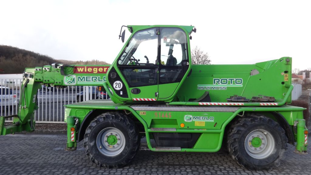 Merlo-Roto 45.21 MCSS Mietgerät - Verfügbarkeit nach Rücksprache-Teleskopstapler drehbar-www.wiegers-gabelstapler.de Merlo-Roto 45.21 MCSS Mietgerät - Verfügbarkeit nach Rücksprache-Teleskopstapler drehbar-www.wiegers-gabelstapler.de