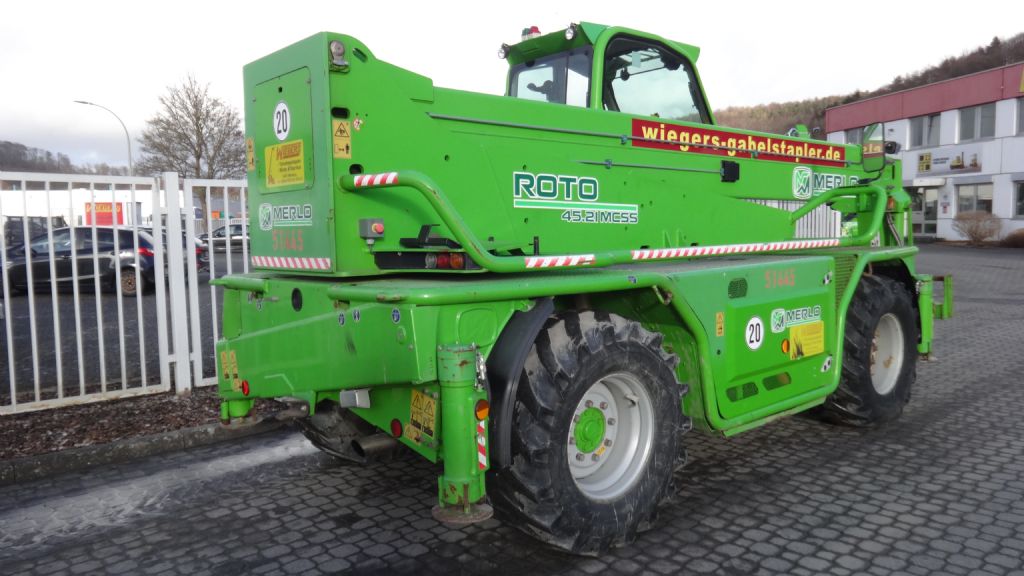 Merlo-Roto 45.21 MCSS Mietgerät - Verfügbarkeit nach Rücksprache-Teleskopstapler drehbar-www.wiegers-gabelstapler.de Merlo-Roto 45.21 MCSS Mietgerät - Verfügbarkeit nach Rücksprache-Teleskopstapler drehbar-www.wiegers-gabelstapler.de