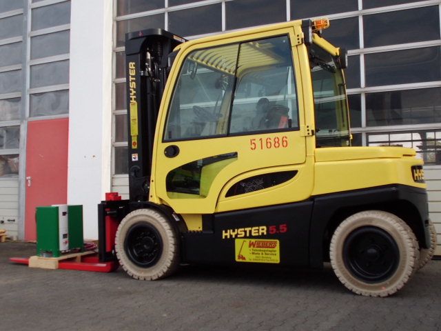 Hyster-J5.5XN6 Mietgert - Verfgbarkeit nach Rcksprache-Elektro 4 Rad-Stapler-www.wiegers-gabelstapler.de