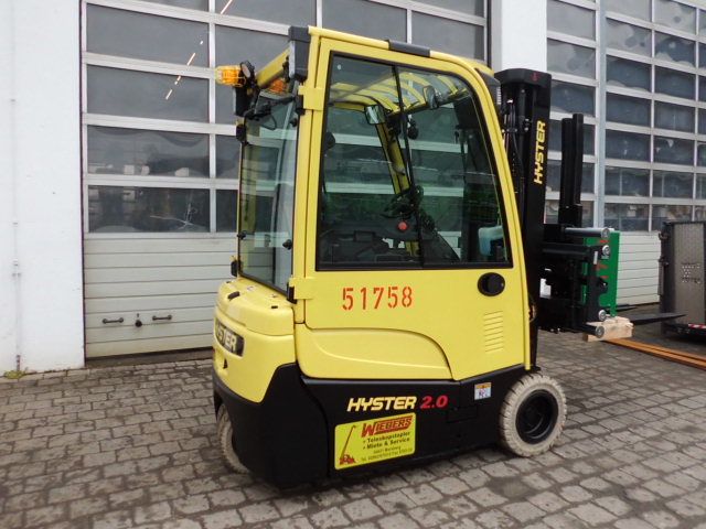 Hyster-J2.0XNT MWB-Elektro 3 Rad-Stapler-www.wiegers-gabelstapler.de Hyster-J2.0XNT MWB-Elektro 3 Rad-Stapler-www.wiegers-gabelstapler.de