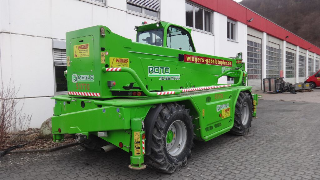 Merlo-Roto 40.26 MCSS-Teleskopstapler drehbar-www.wiegers-gabelstapler.de Merlo-Roto 40.26 MCSS-Teleskopstapler drehbar-www.wiegers-gabelstapler.de