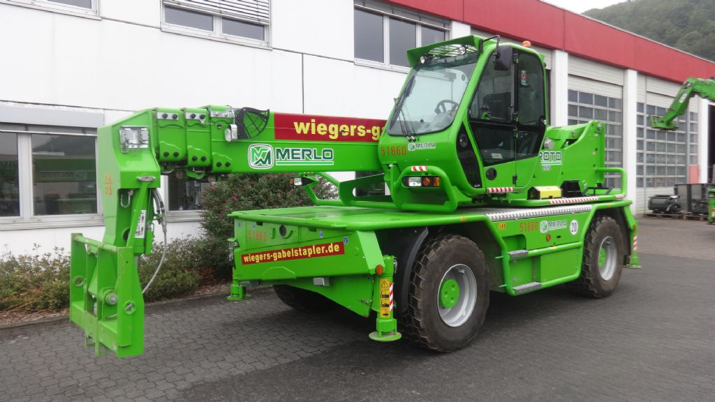 Merlo-Roto 60.24 MCSS Mietgerät - Verfügbarkeit nach Rücksprache-Teleskopstapler drehbar-www.wiegers-gabelstapler.de Merlo-Roto 60.24 MCSS Mietgerät - Verfügbarkeit nach Rücksprache-Teleskopstapler drehbar-www.wiegers-gabelstapler.de