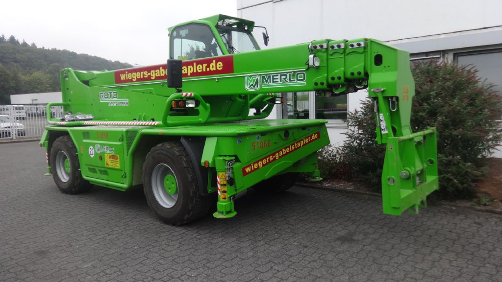 Merlo-Roto 60.24 MCSS Mietgerät - Verfügbarkeit nach Rücksprache-Teleskopstapler drehbar-www.wiegers-gabelstapler.de Merlo-Roto 60.24 MCSS Mietgerät - Verfügbarkeit nach Rücksprache-Teleskopstapler drehbar-www.wiegers-gabelstapler.de