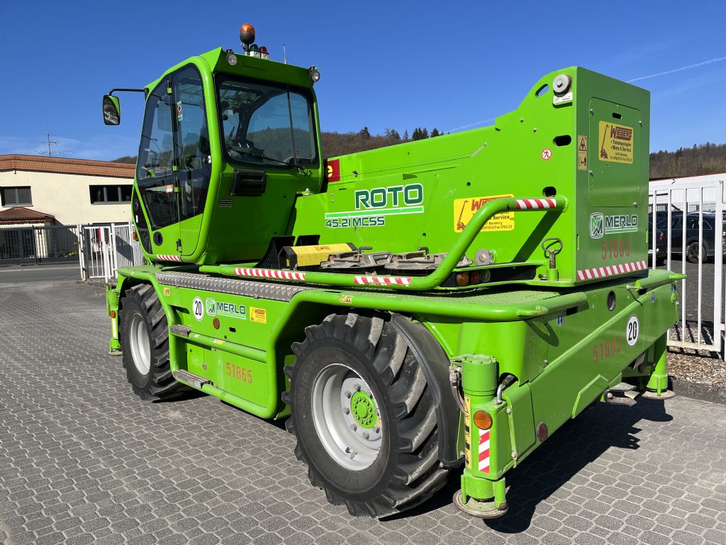 Merlo-Roto 45.21 MCSS-Teleskopstapler drehbar-www.wiegers-gabelstapler.de Merlo-Roto 45.21 MCSS-Teleskopstapler drehbar-www.wiegers-gabelstapler.de