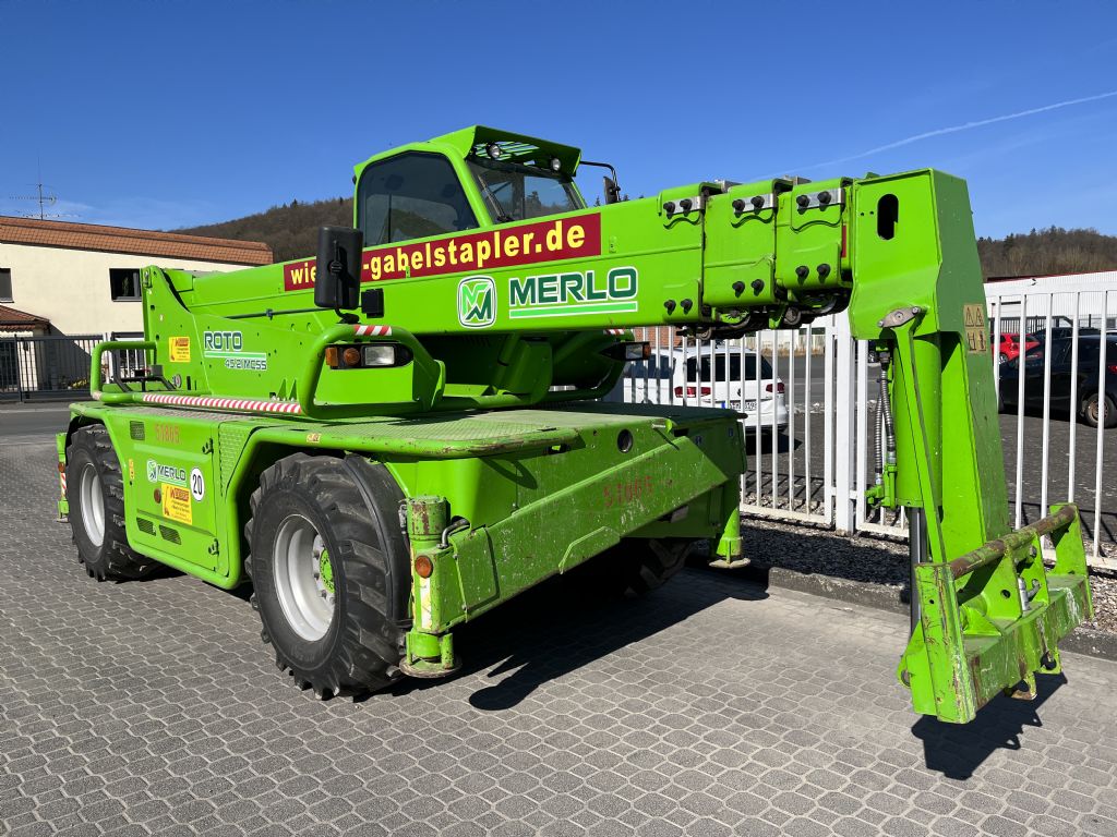 Merlo-Roto 45.21 MCSS-Teleskopstapler drehbar-www.wiegers-gabelstapler.de Merlo-Roto 45.21 MCSS-Teleskopstapler drehbar-www.wiegers-gabelstapler.de