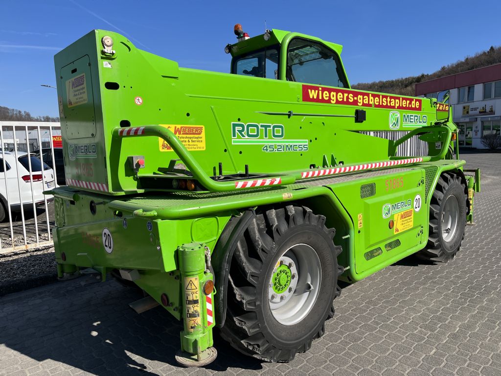 Merlo-Roto 45.21 MCSS-Teleskopstapler drehbar-www.wiegers-gabelstapler.de Merlo-Roto 45.21 MCSS-Teleskopstapler drehbar-www.wiegers-gabelstapler.de