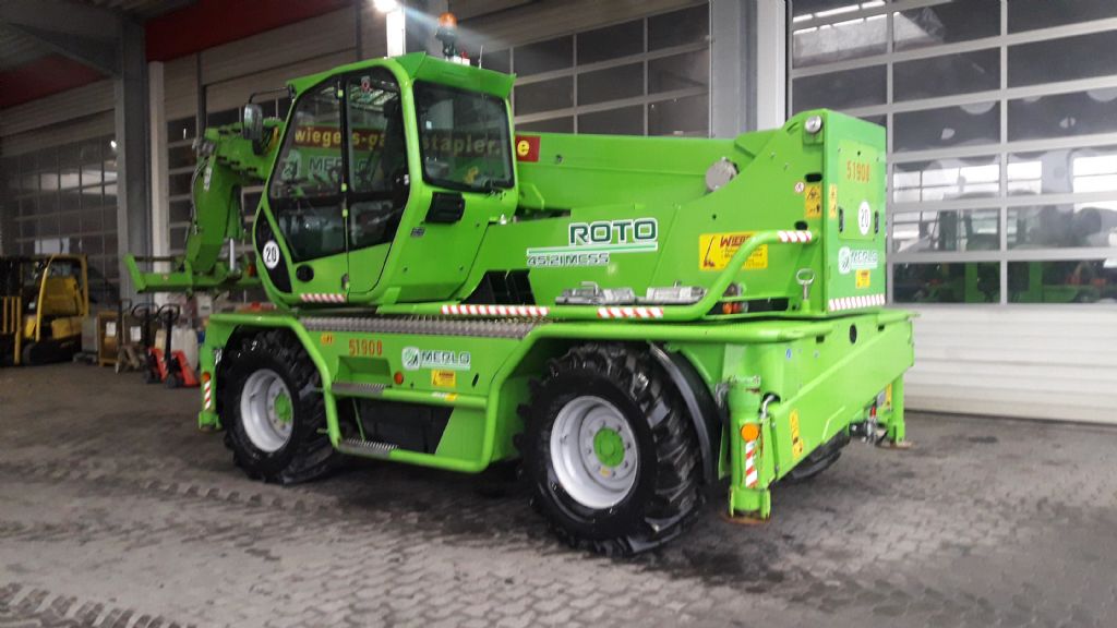 Merlo-Roto 45.21 MCSS Mietgerät - Verfügbarkeit nach Rücksprache-Teleskopstapler drehbar-www.wiegers-gabelstapler.de Merlo-Roto 45.21 MCSS Mietgerät - Verfügbarkeit nach Rücksprache-Teleskopstapler drehbar-www.wiegers-gabelstapler.de