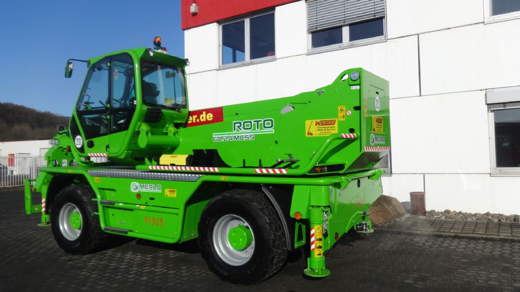 Merlo-Roto 60.24 MCSS Mietgerät - Verfügbarkeit nach Rücksprache-Teleskopstapler drehbar-www.wiegers-gabelstapler.de Merlo-Roto 60.24 MCSS Mietgerät - Verfügbarkeit nach Rücksprache-Teleskopstapler drehbar-www.wiegers-gabelstapler.de