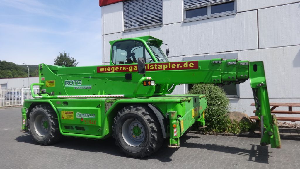 Merlo-Roto 45.21 MCSS-Teleskopstapler drehbar-www.wiegers-gabelstapler.de Merlo-Roto 45.21 MCSS-Teleskopstapler drehbar-www.wiegers-gabelstapler.de