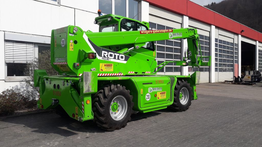 Merlo-Roto 40.16 S-Teleskopstapler drehbar-www.wiegers-gabelstapler.de Merlo-Roto 40.16 S-Teleskopstapler drehbar-www.wiegers-gabelstapler.de