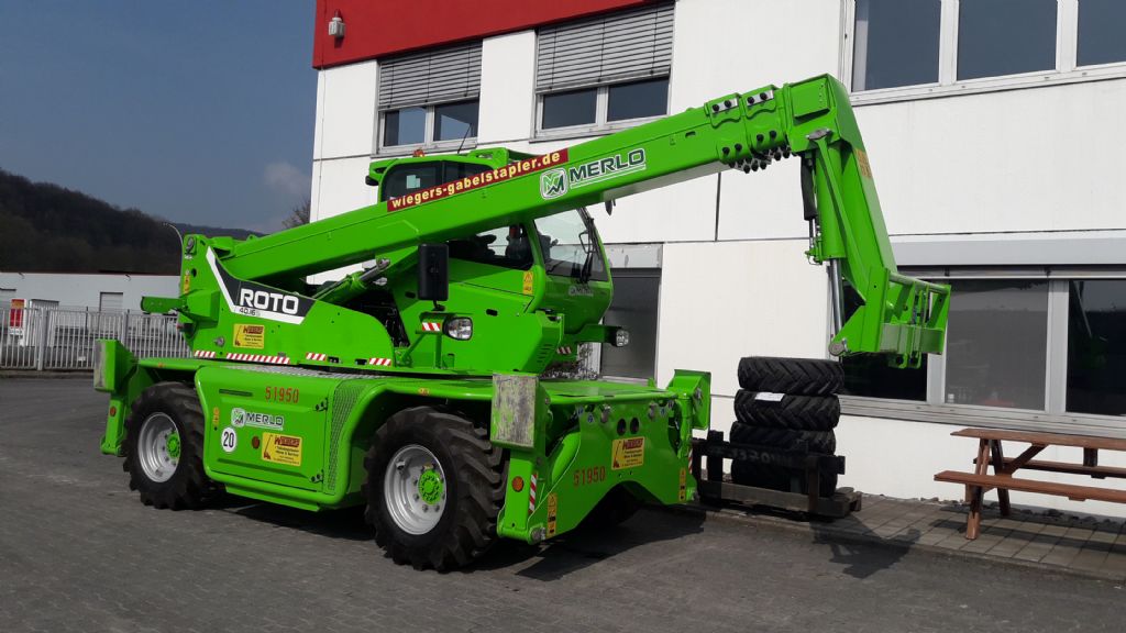 Merlo-Roto 40.16 S-Teleskopstapler drehbar-www.wiegers-gabelstapler.de Merlo-Roto 40.16 S-Teleskopstapler drehbar-www.wiegers-gabelstapler.de