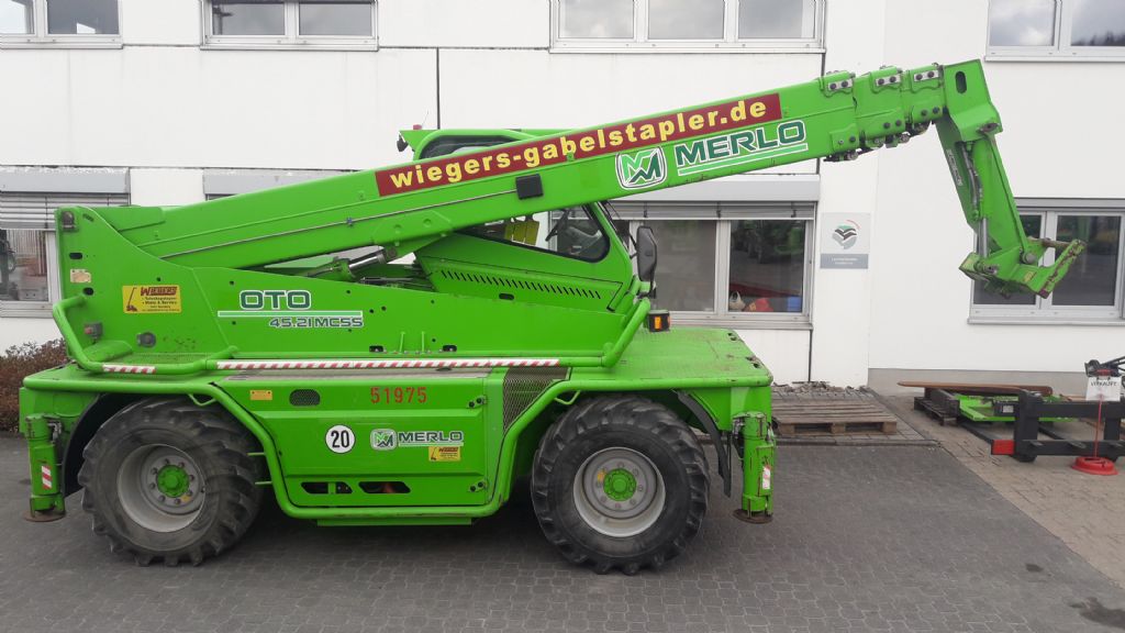 Merlo-R45.21 MCSS Mietgert - Verfgbarkeit nach Rcksprache-Teleskopstapler drehbar-www.wiegers-gabelstapler.de