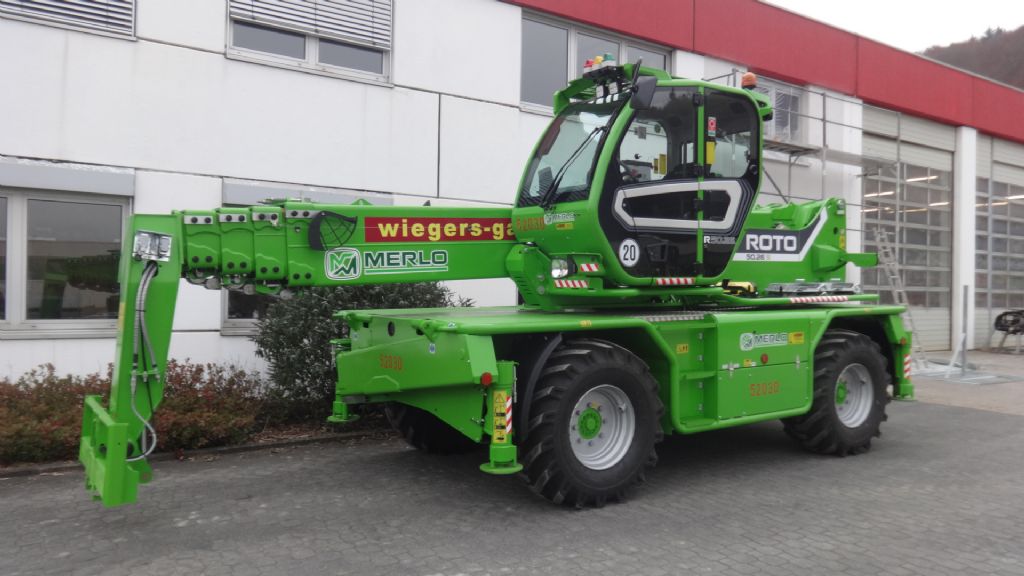 Merlo-R50.26 S Mietgerät - Verfügbarkeit nach Rücksprache -Teleskopstapler drehbar-www.wiegers-gabelstapler.de Merlo-R50.26 S Mietgerät - Verfügbarkeit nach Rücksprache -Teleskopstapler drehbar-www.wiegers-gabelstapler.de