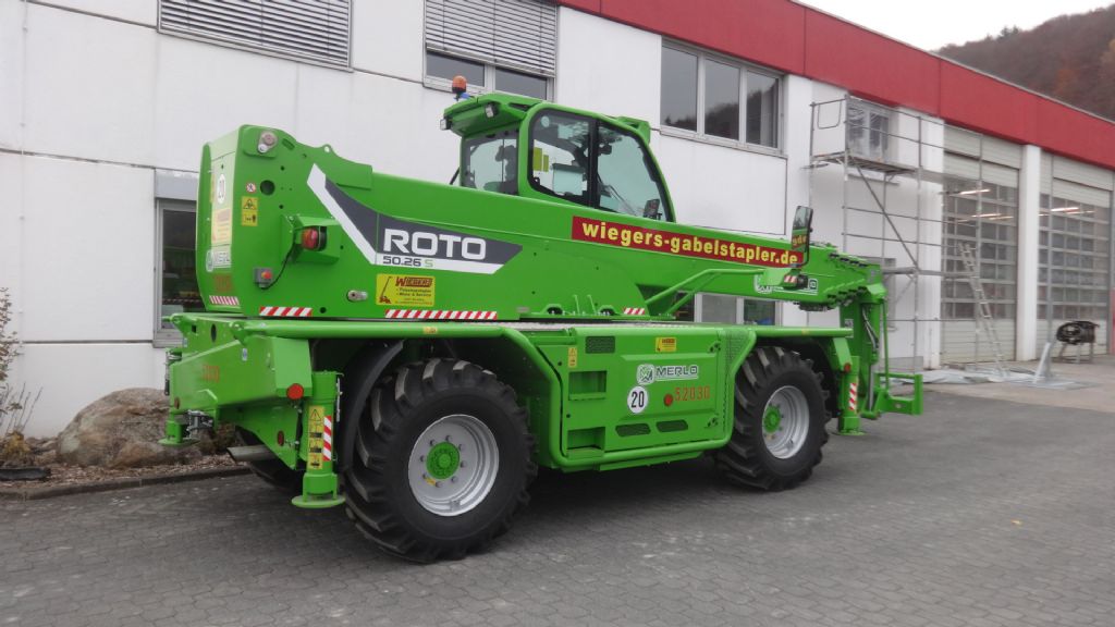 Merlo-R50.26 S Mietgerät - Verfügbarkeit nach Rücksprache -Teleskopstapler drehbar-www.wiegers-gabelstapler.de Merlo-R50.26 S Mietgerät - Verfügbarkeit nach Rücksprache -Teleskopstapler drehbar-www.wiegers-gabelstapler.de