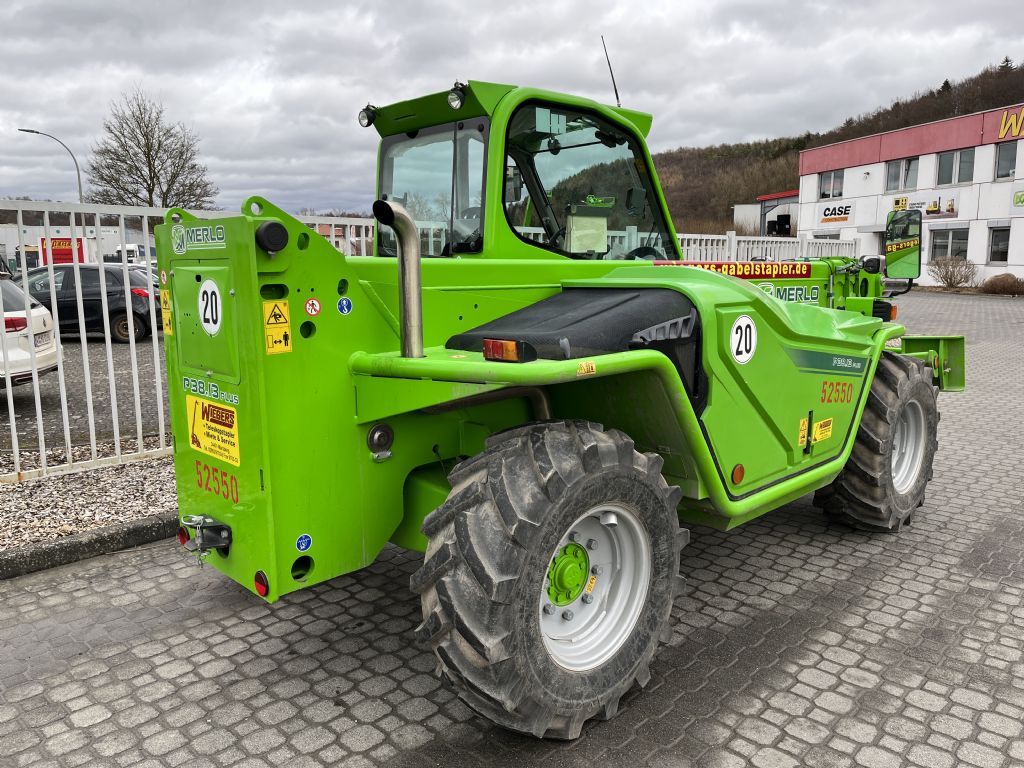 Merlo-P38.13 Plus-Teleskopstapler starr-www.wiegers-gabelstapler.de