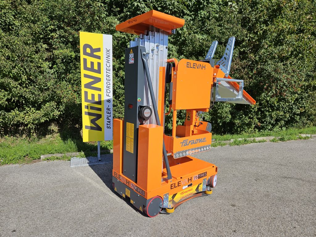 Faraone - Elevah 75 Tires Mittelhubkommissionierer www.stapler-wiener.at