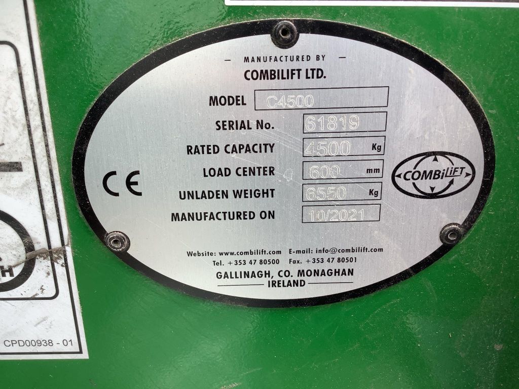 Combilift C4500 Mehrwegestapler www.stapler-wiener.at Combilift C4500 Mehrwegestapler www.stapler-wiener.at