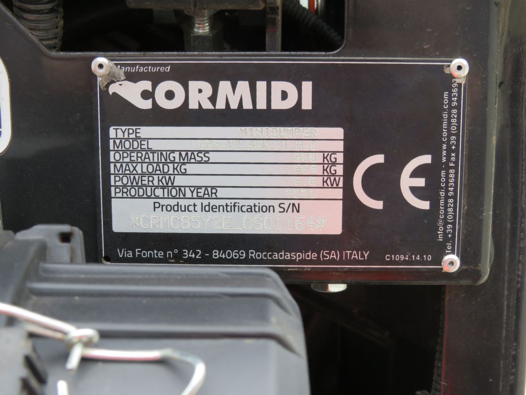 Cormidi-C 85-Dumper-www.wilmes-mietservice.de
