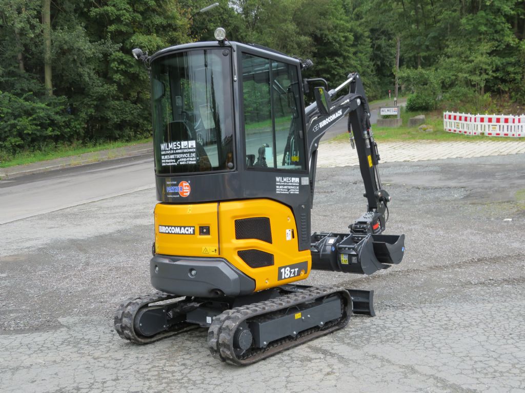 Eurocomach-ES 18 ZT-Minibagger-www.wilmes-mietservice.de