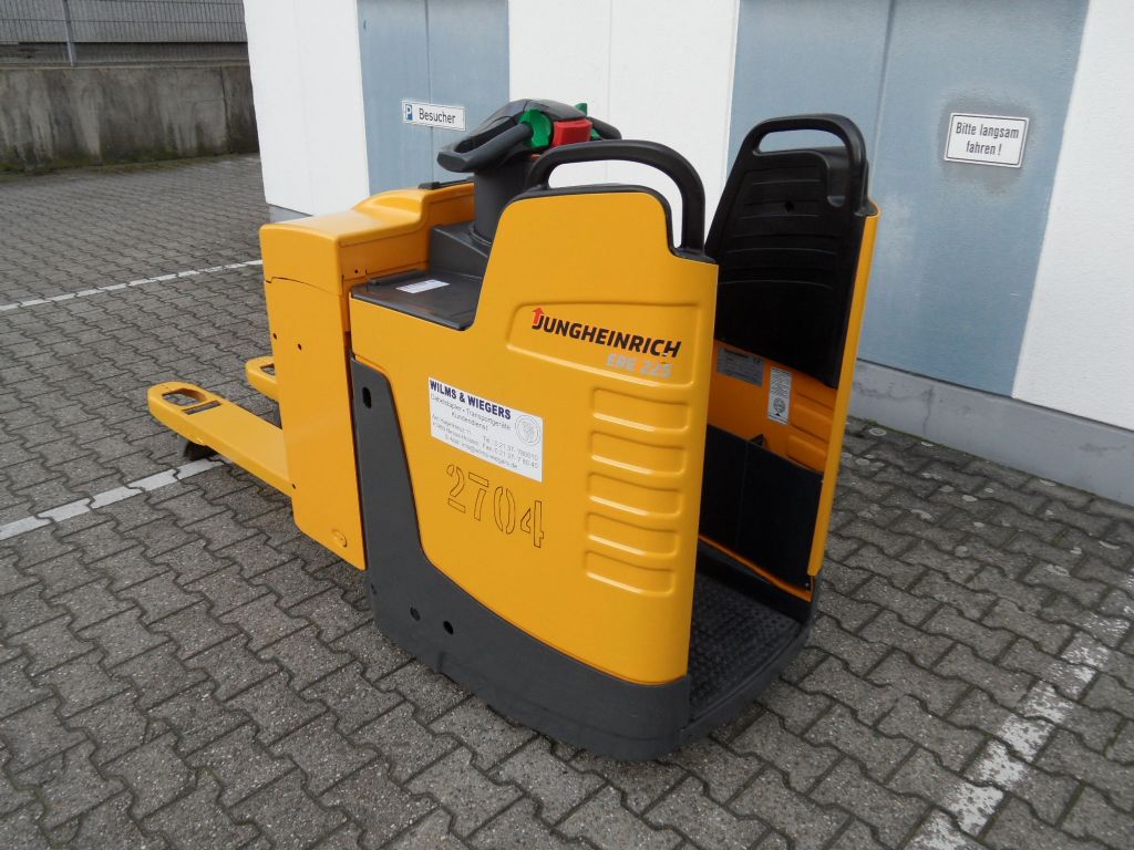 Jungheinrich-ERE 225 - NEUE Batterie - feste Plattform-Niederhubwagen-www.wilms-wiegers.de