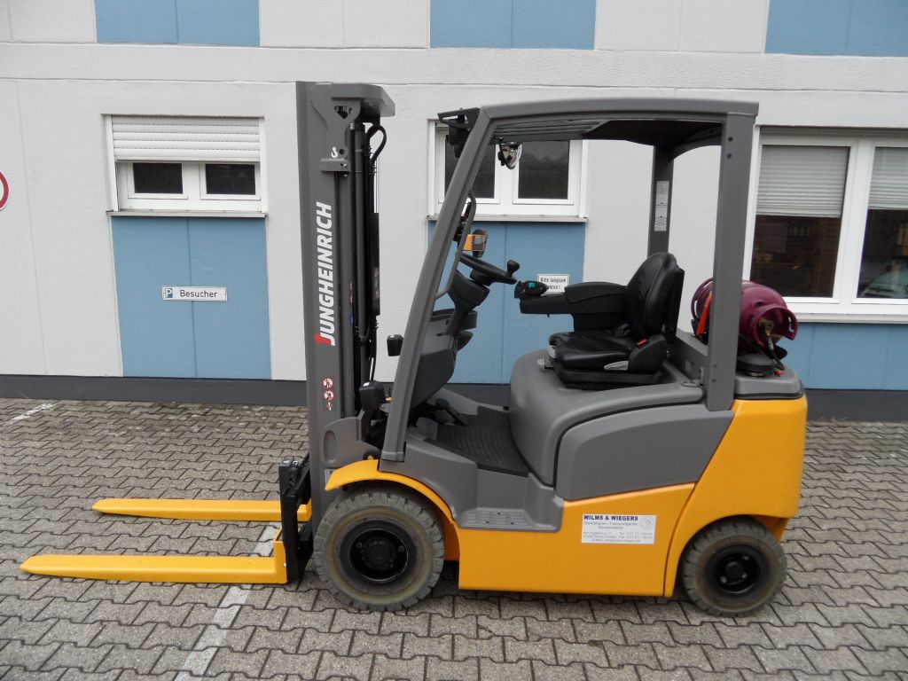 Jungheinrich-TFG 316 - Wiegezinken - Freihub-Treibgasstapler-www.wilms-wiegers.de