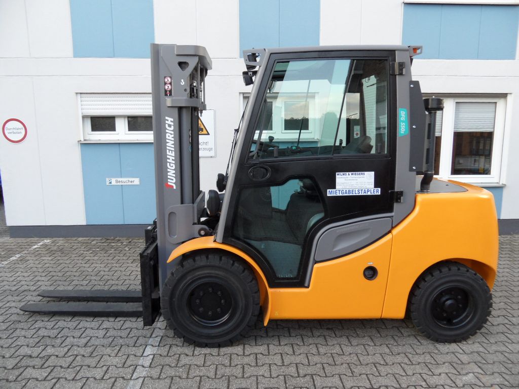 Jungheinrich-DFG S50s - Kabine mit Heizung - aufgearbeitet-Dieselstapler-www.wilms-wiegers.de