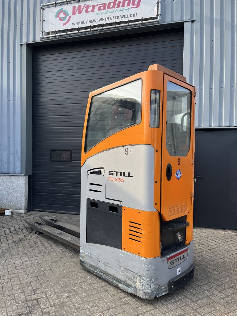 Still FS-X 33 coldstore with cabine Ride on Truck www.wtrading.nl