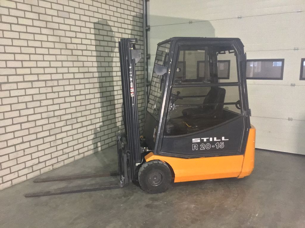 Used Electric 3 Wheel Forklift Wtrading Used Still R20 15 With Triplex Mast Purchase Sale Used Forklifts With Diesel Gas Electric Fuel Gas